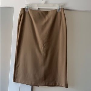 Brown color skirt size 8 never worn